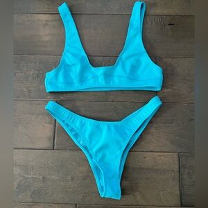 Kendall + Kylie Blue Bikini